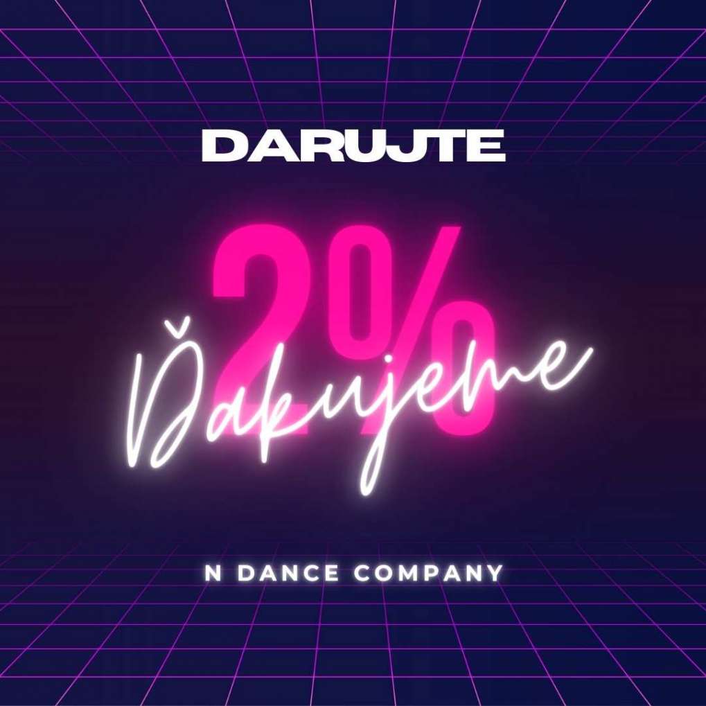 DARUJTE 2% Z DANE!